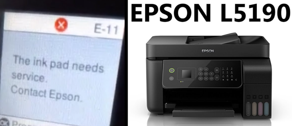 How to Reset Epson L5190