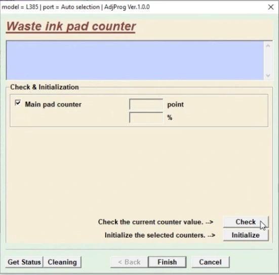 Epson L385 Resetter