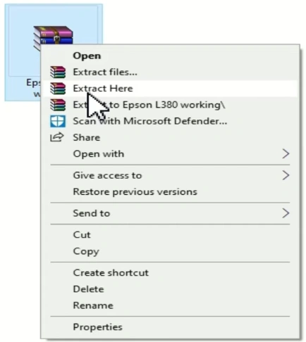 Epson L385 Resetter