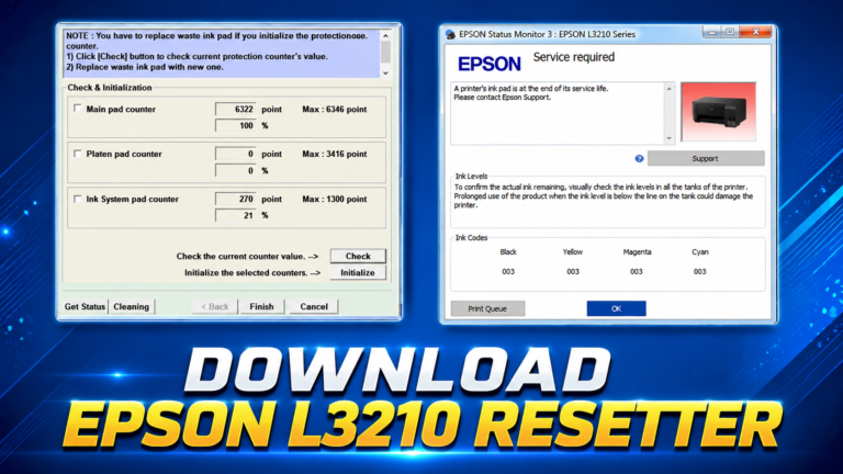 Epson L3210 resetter