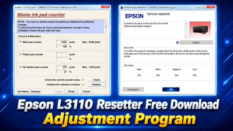 Epson l3110 Resetter