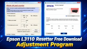 Epson l3110 Resetter